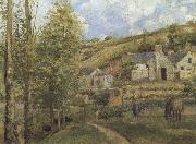 Camille Pissarro The Hermitage at Pontoise oil